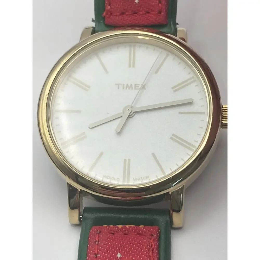 Timex TW2P96200 Indiglo Men's Watch 38mm - New Battery - Two New Bands WR 30m